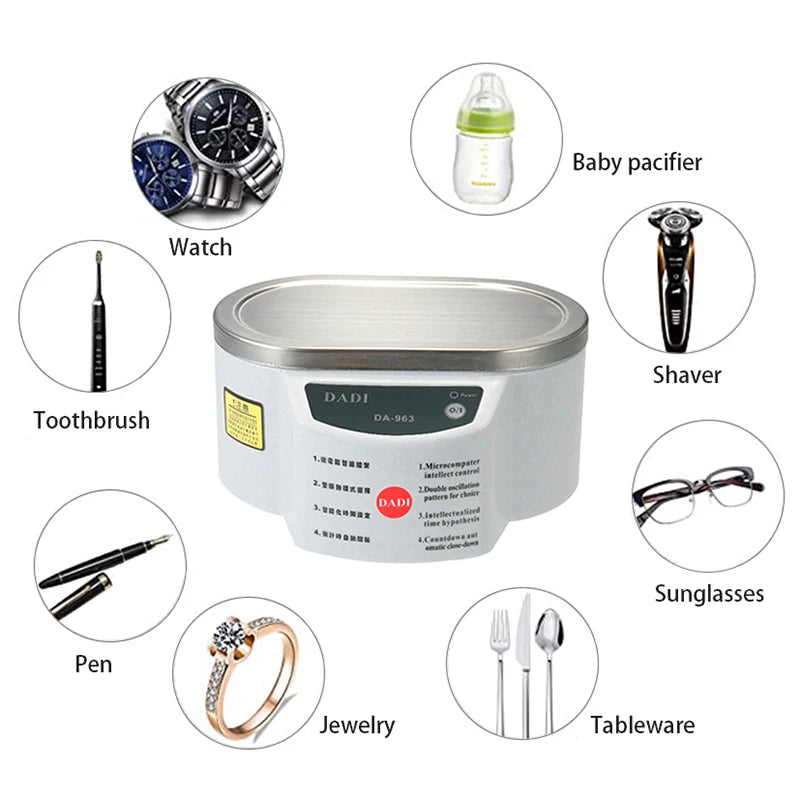 Digital Ultrasound Cleaner Bath For Jewelry