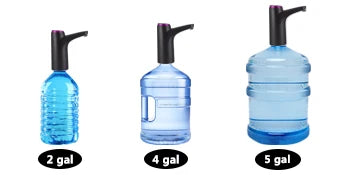 Portable 5-Gallon Water Dispenser with USB Charging Automatic Electric Pump