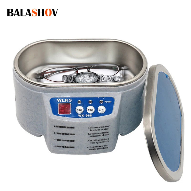 Digital Ultrasound Cleaner Bath For Jewelry